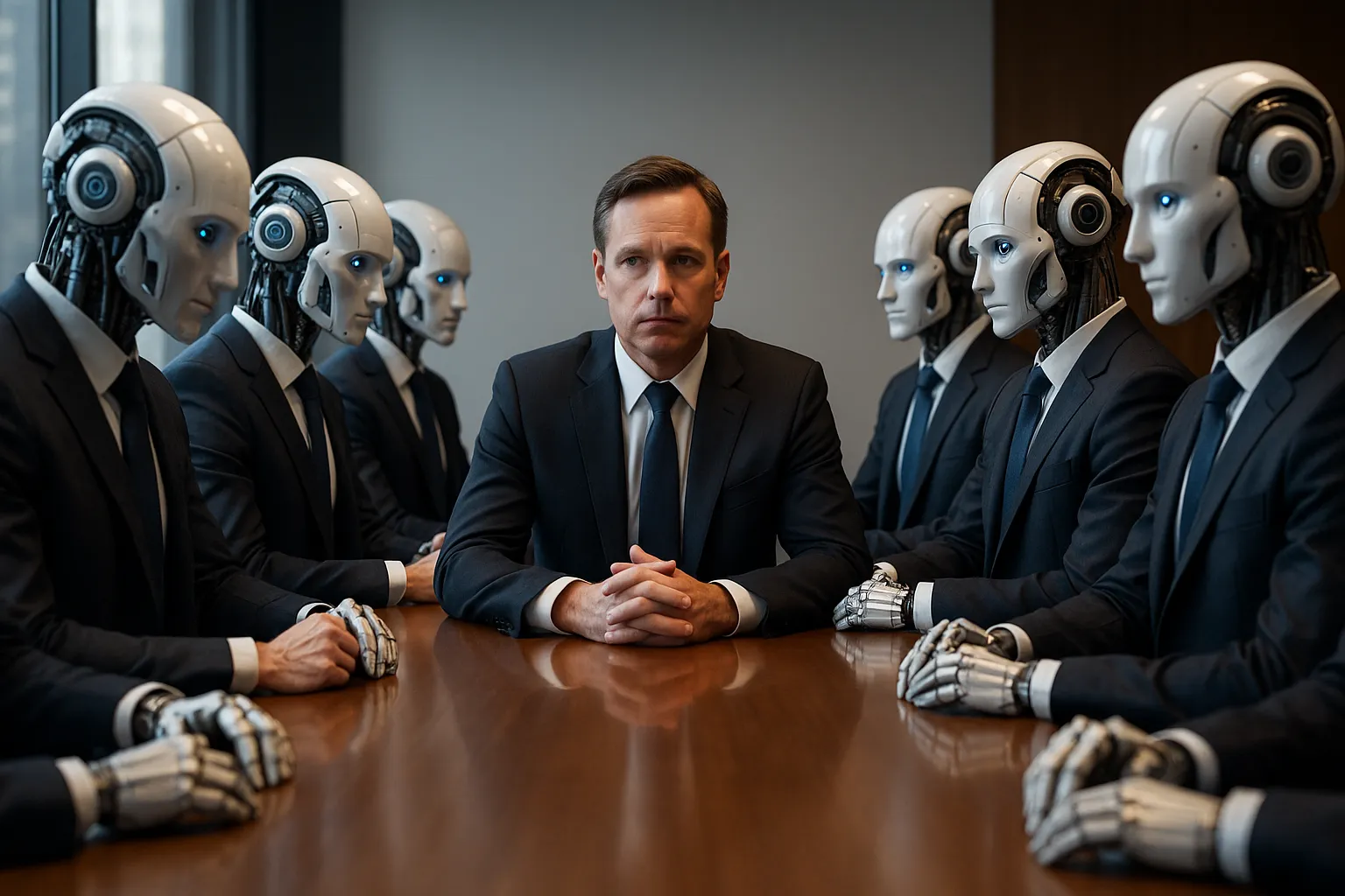 Image depicting a brain with glasses in a suit representing digital transactions