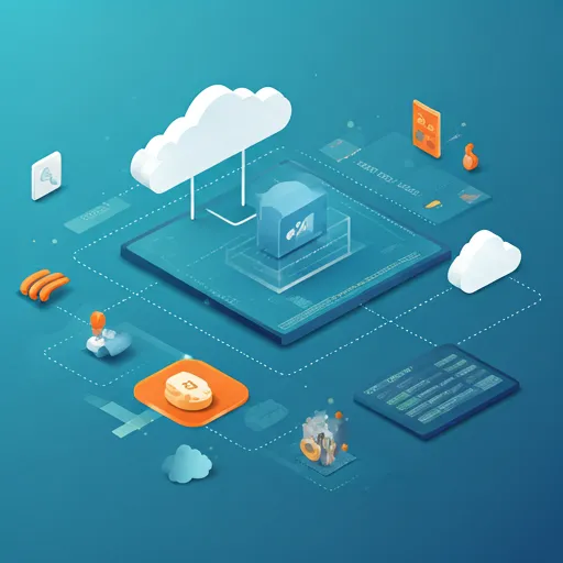 Image depicting a generic cloud with edge