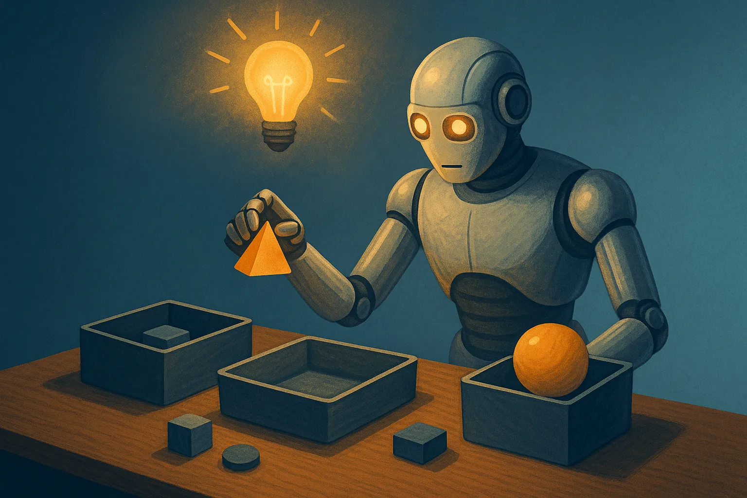 Image depicting a brain with glasses in a suit representing digital transactions